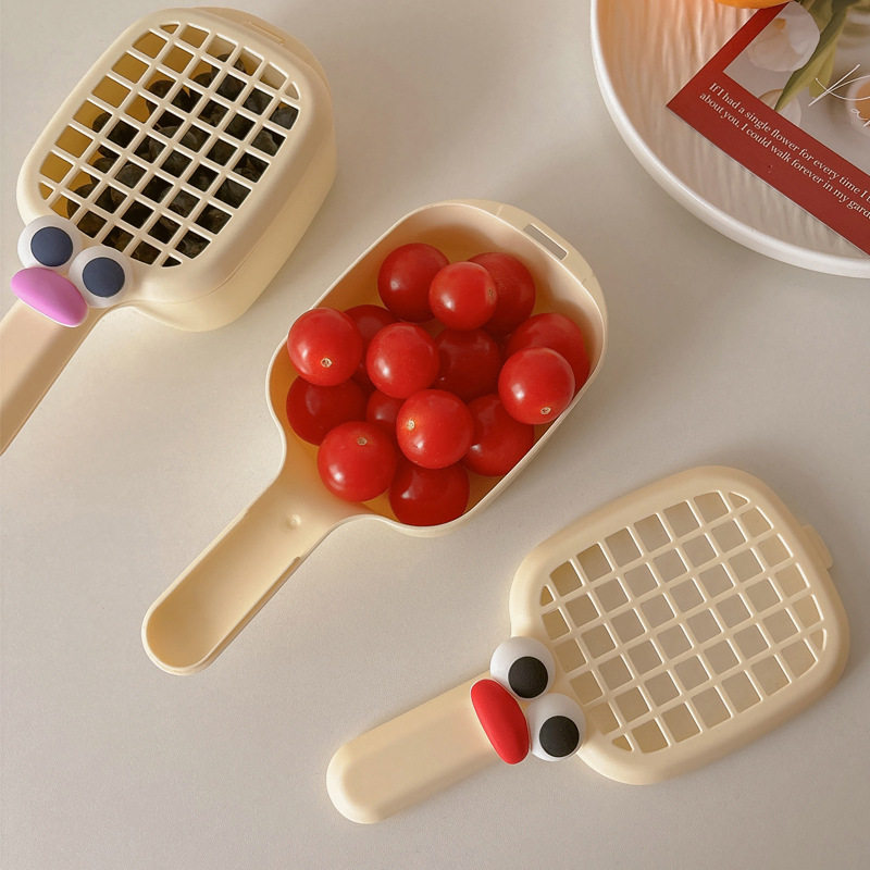 ins网红多巴胺沥水篮手柄便携水果洗草莓神器厨房收纳筐野餐露营,淘宝优惠券,粉丝福利购,淘宝优惠卷