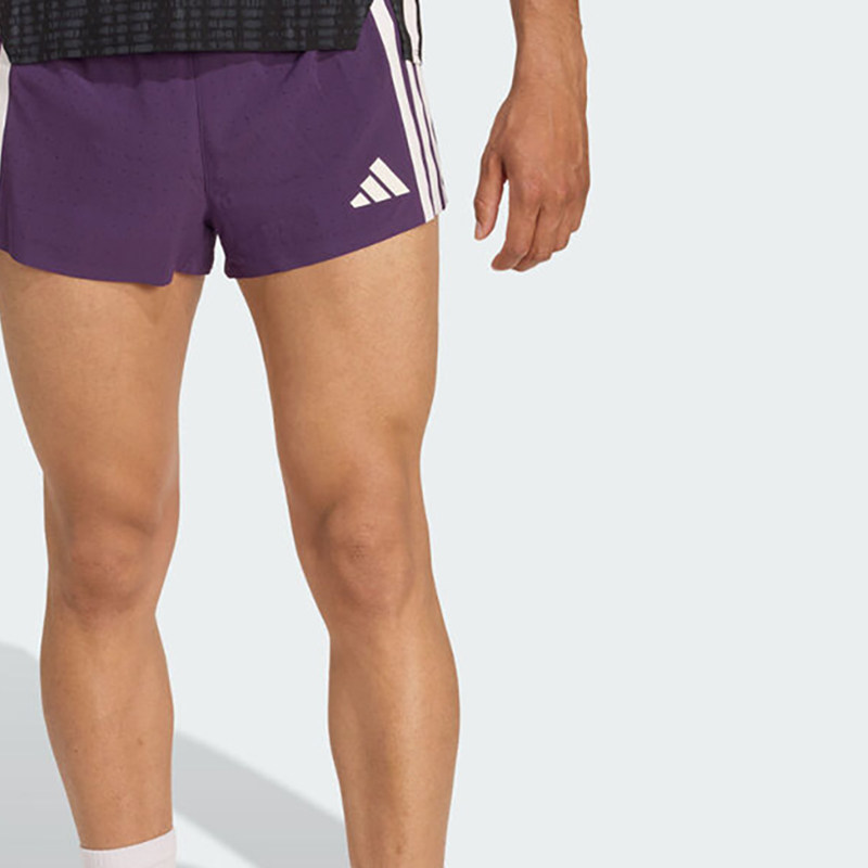 【自营】adidas阿迪达斯男子ADIZERO SPLIT M梭织运动短裤JP3774 - 图2