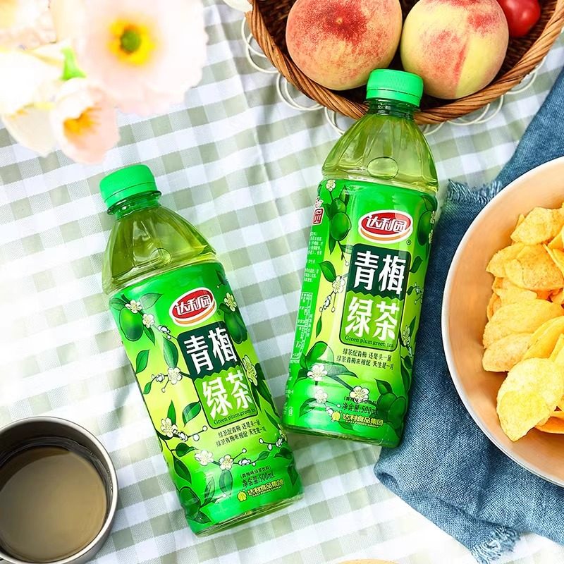 【原装整箱】达利园青梅绿茶500ml1瓶装解渴饮料酸甜清爽解腻整箱,淘宝优惠券,粉丝福利购,淘宝优惠卷