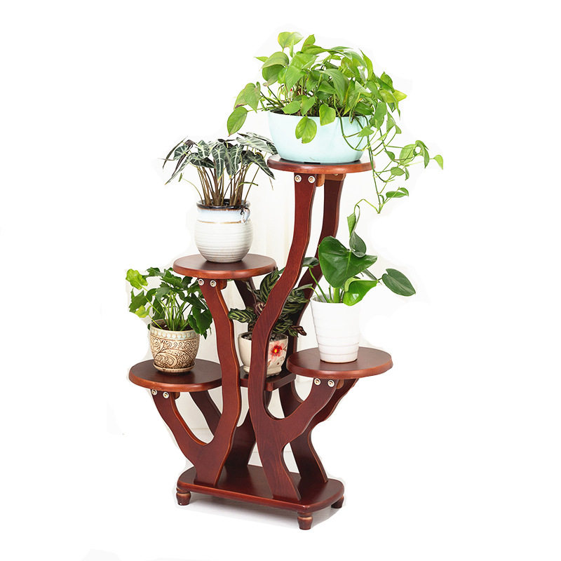 实木花架2025新款客厅室内阳台置物架多层中式绿萝花盆架乔迁礼物,淘宝优惠券,粉丝福利购,淘宝优惠卷