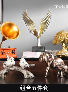 复古怀旧小摆件咖啡厅老物件美式客厅酒柜家居装饰品书架摆设