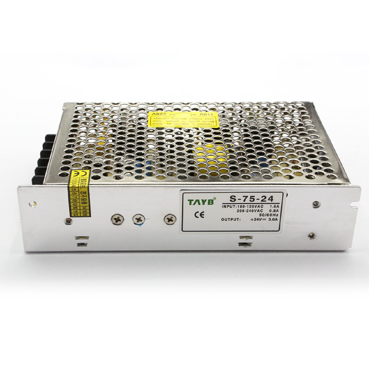 Supply Taibang DC switching power supply transformer LED monitoring security S-75-24 75W 24V3A full power