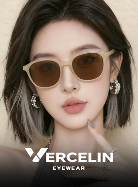 复古茶色墨镜女偏光开车专用高级