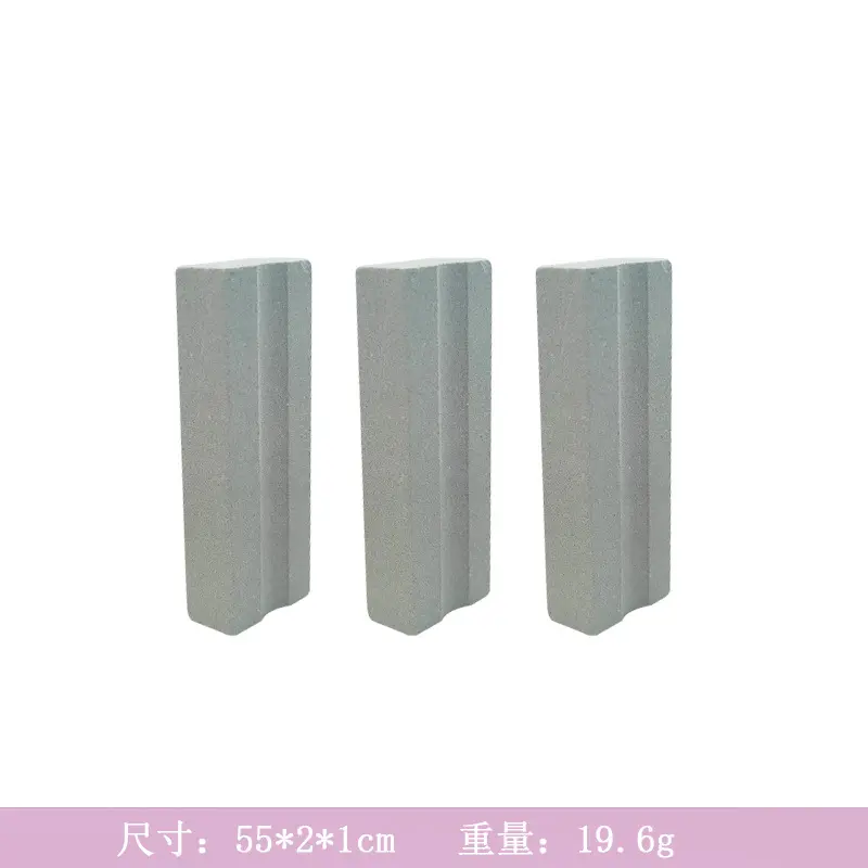 磨刀石白刚玉双面油石条家用厨房磨石砂条抛光打磨磨刀油 - 图1
