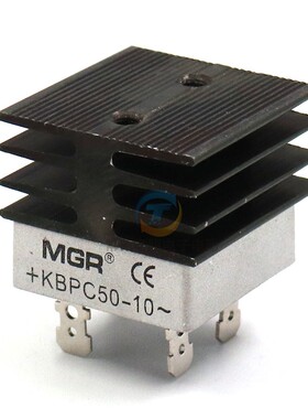单相整流桥模块交流变直流电12V24V充电器kbpc3510 20 50A安35 10