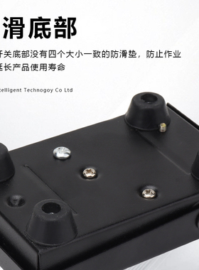 TFS-1脚踏开关脚踩式开关铁壳带线自复位踏板开关点焊机控制器