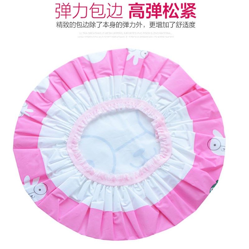 沐浴帽女款防水洗澡头套大人儿童可爱韩国发帽厨房炒菜防油烟帽子,淘宝优惠券,粉丝福利购,淘宝优惠卷