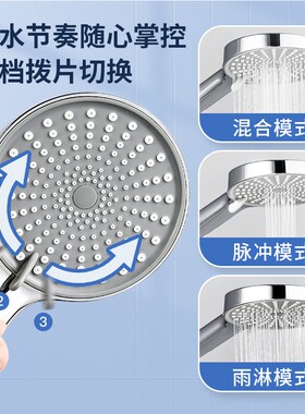 老铜匠花洒喷头PVC软管浴室洗澡管子沐浴水管淋浴热水器配件通用