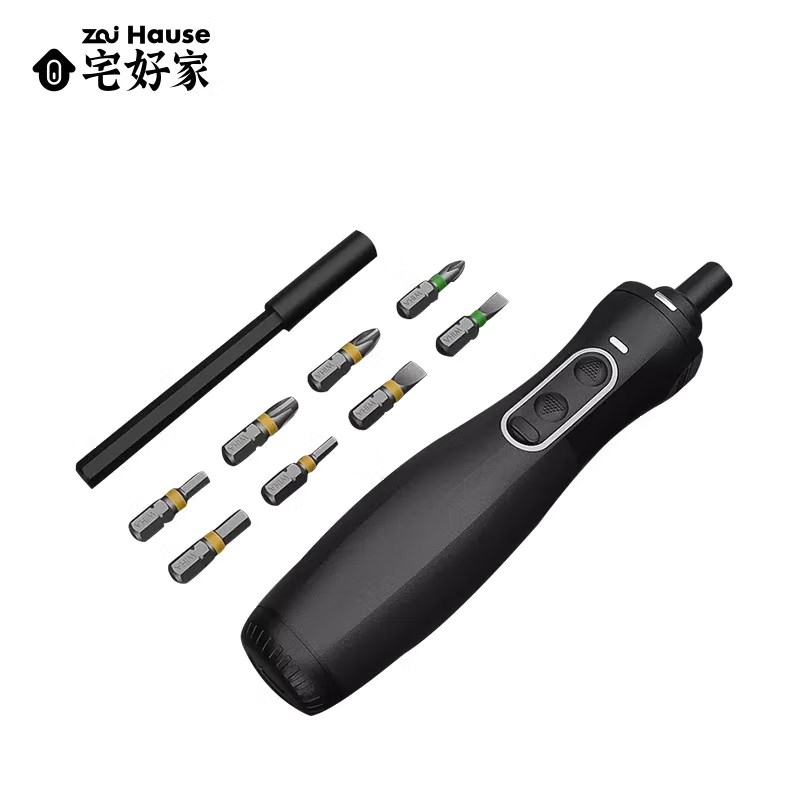 Zai Hause宅好家3.6V电助力螺丝批改锥直柄多功能家用小电批起子 - 图3