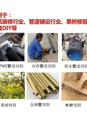 大有锂电无刷往复锯家用小型手持切割多功能木工手电锯马刀锯5830