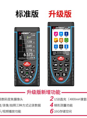 深达威室外激光测距仪户外红外线测量仪量房距离工具高精度电子尺
