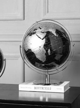 LamomeDeco轻奢地球仪现代高档欧式装饰品办公室桌面书房客厅摆件