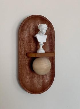 ins摆件墙面装i饰挂件创意室内墙饰软装壁挂餐厅书房中古风复古.