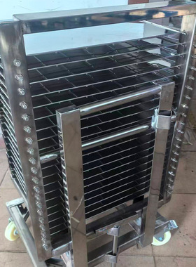 不锈钢架PCB千层架速冻架冷却架晾晒架速冻周转车304不锈钢干燥架