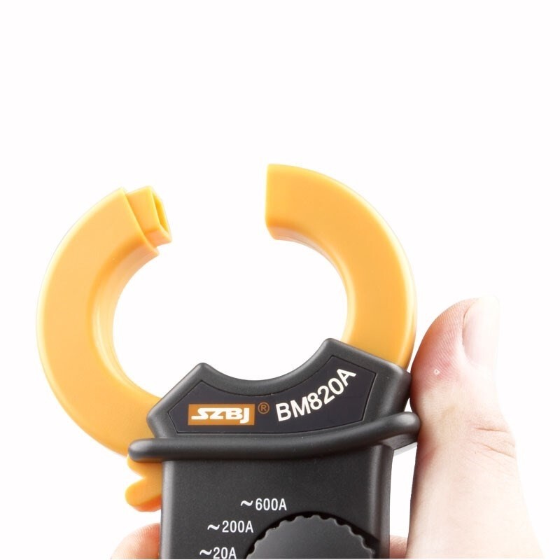 滨江BM820A数字袖珍/口袋/迷你型/交流钳形表数字钳型万用表 - 图1
