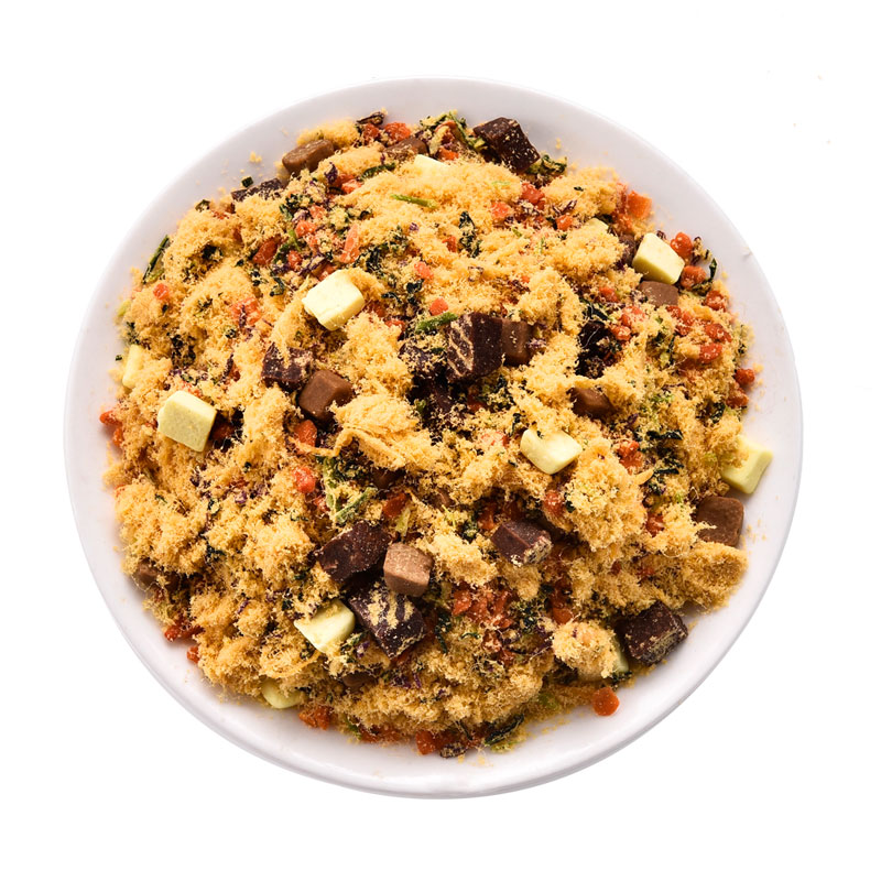 宠物果蔬肉松狗食伴侣泰迪金毛蛋黄粉卵磷脂牛肉粒伴粮拌饭狗零食 - 图3