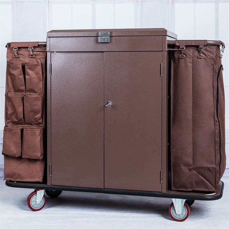 酒店布草车宾馆客房服务车不锈钢推车双边房口车清洁保洁车工作车,淘宝优惠券,粉丝福利购,淘宝优惠卷
