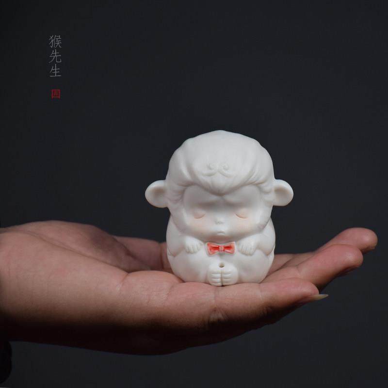 创意陶瓷小香炉家用檀香悟空香薰室内香座香托招财线香插丑萌摆件,淘宝优惠券,粉丝福利购,淘宝优惠卷