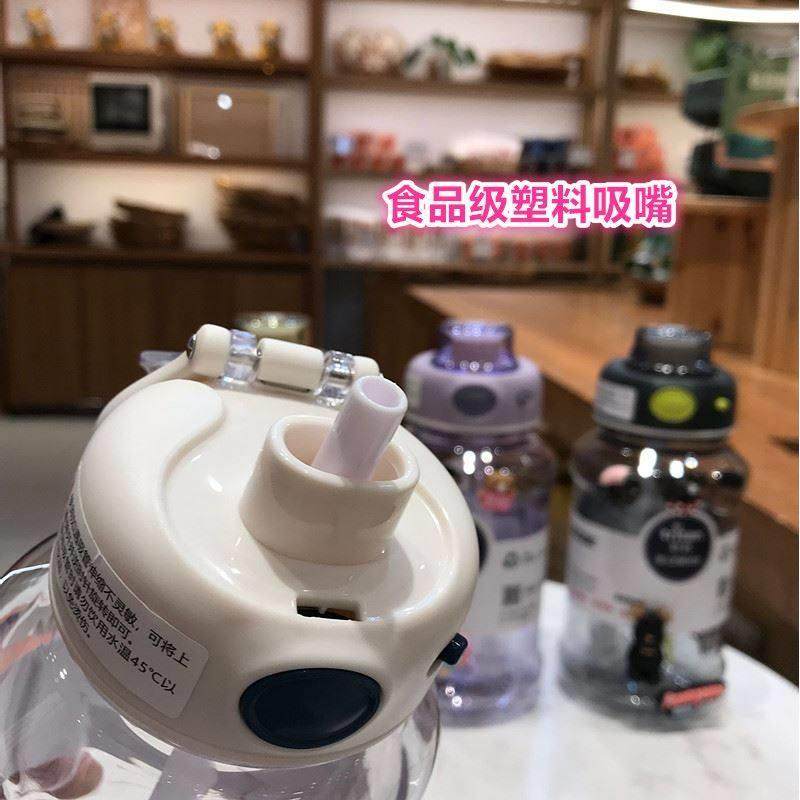 进口tritan儿童水杯大容量夏季耐高温吸管杯子男女学生运动水壶,淘宝优惠券,粉丝福利购,淘宝优惠卷