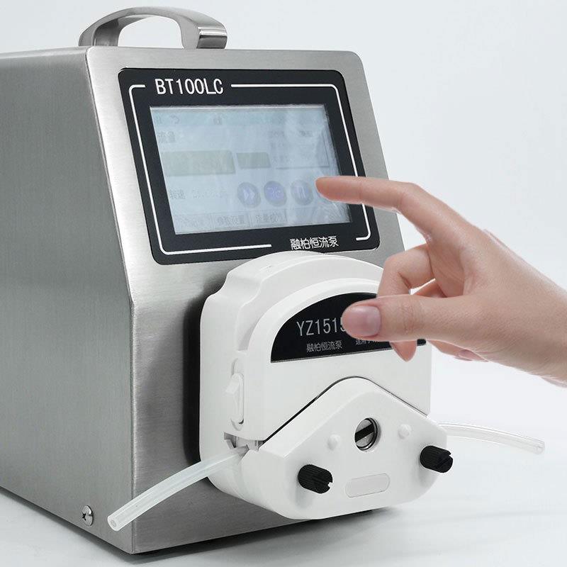 BT100LC实验室蠕动泵高精度流量量程控制多通道移液泵保定融柏 - 图1