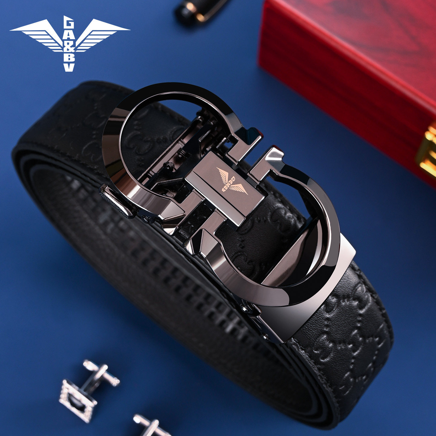 GA&BV官方旗舰店皮带男士真皮腰带正品2025新款高档品牌裤带牛皮,淘宝优惠券,粉丝福利购,淘宝优惠卷