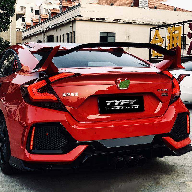 十代思域typer包围tr前后杠大包围侧裙中网尾翼排气日行灯改装,淘宝优惠券,粉丝福利购,淘宝优惠卷