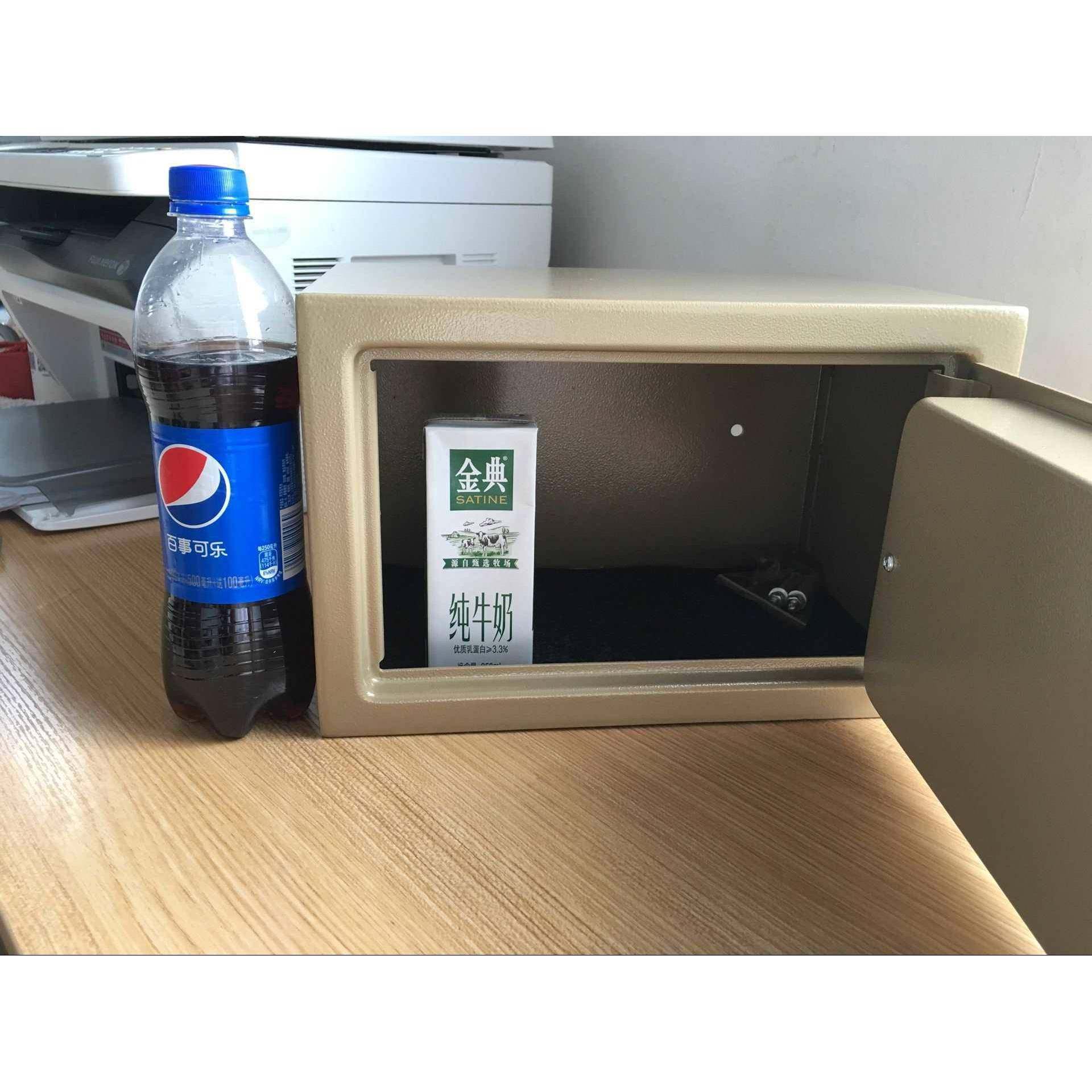 Home office small 20K blade lock mechanical in-wall all-steel safe deposit box safe for the elderly