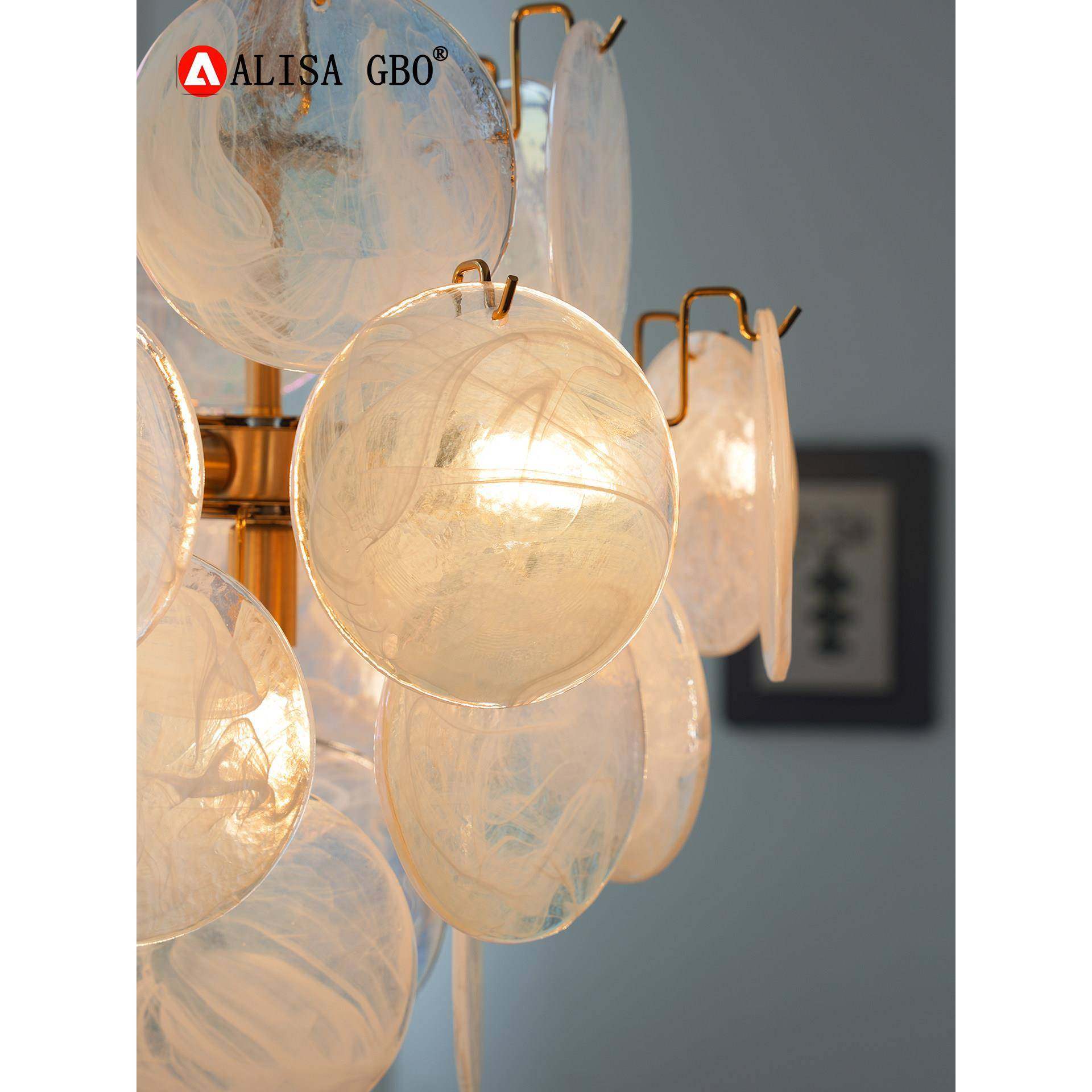 爱丽莎意大利murano手工玻璃餐厅吊灯法式中古覆古客厅卧室灯具,淘宝优惠券,粉丝福利购,淘宝优惠卷