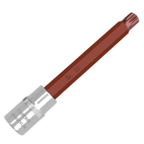 内12角批头1/2寸压批旋具套筒扳手加长140mm200mmM5M6M8M10M14M16 - 图3