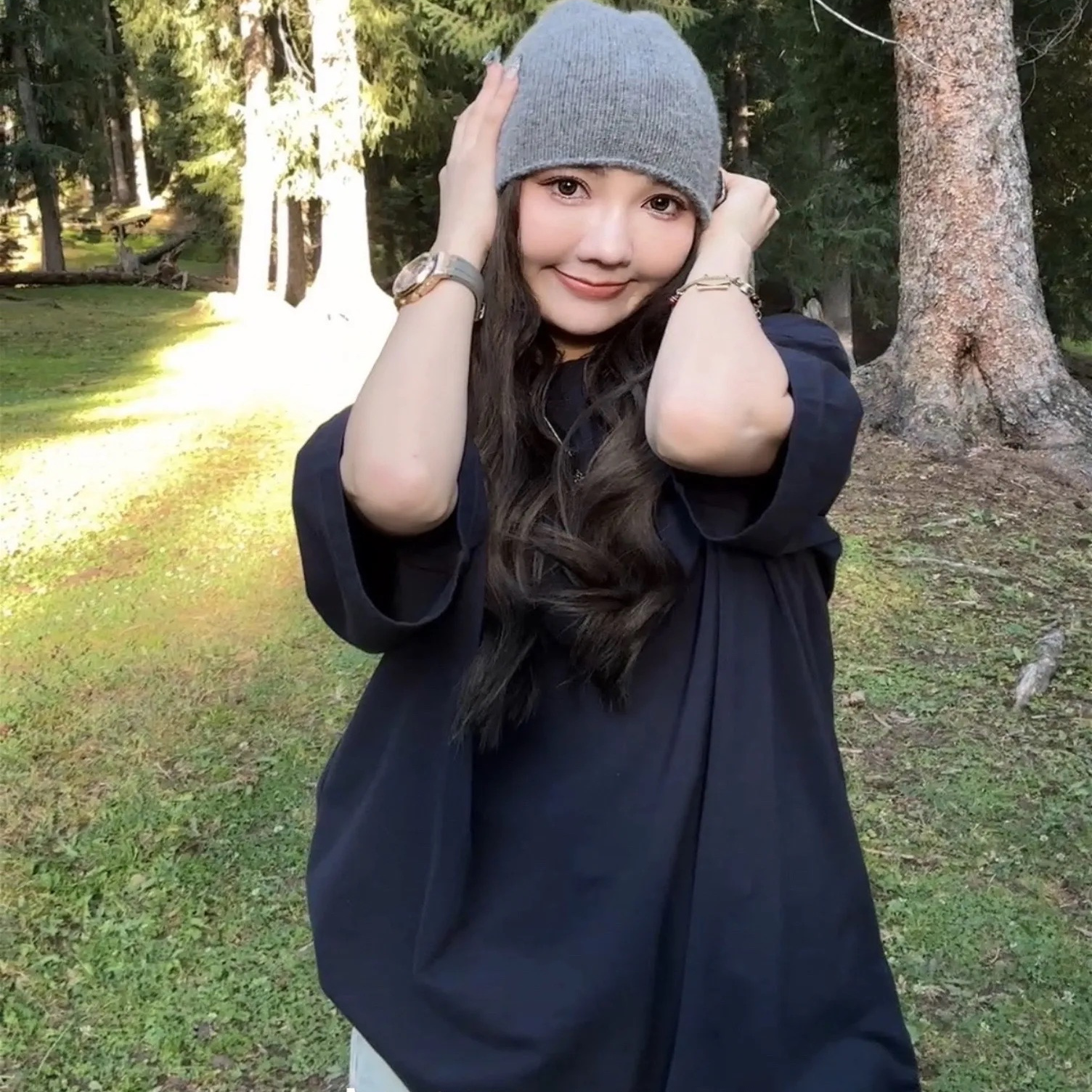 AMAZING IN | 棉质 |柔软顺滑宽松短袖T恤A250630-AI56BTE2411235 - 图2