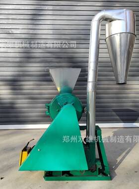 新款小型玉米磨粉机合金齿盘铸铁粉碎机跨境9FC系列齿盘粉碎机