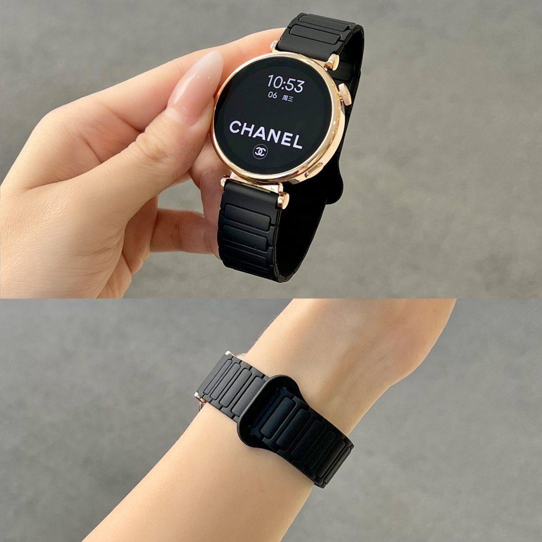 适用华为gt5手表表带gt6手表带gt5pro表带女款gt4硅胶watch5防水高级fit3磁吸fit4运动荣耀2腕带男女生智能,淘宝优惠券,粉丝福利购,淘宝优惠卷