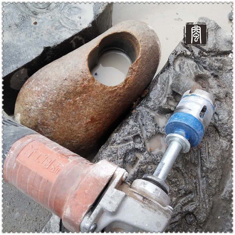 鹅卵石植物花盆石头石盆石头雨花石开孔钻孔打磨加工石雕制作工具,淘宝优惠券,粉丝福利购,淘宝优惠卷