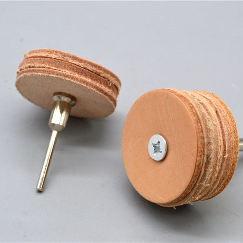 牛皮抛光轮 玉石翡翠玛瑙抛光上蜡工具 黄牛皮抛光 带柄抛光牛皮,淘宝优惠券,粉丝福利购,淘宝优惠卷