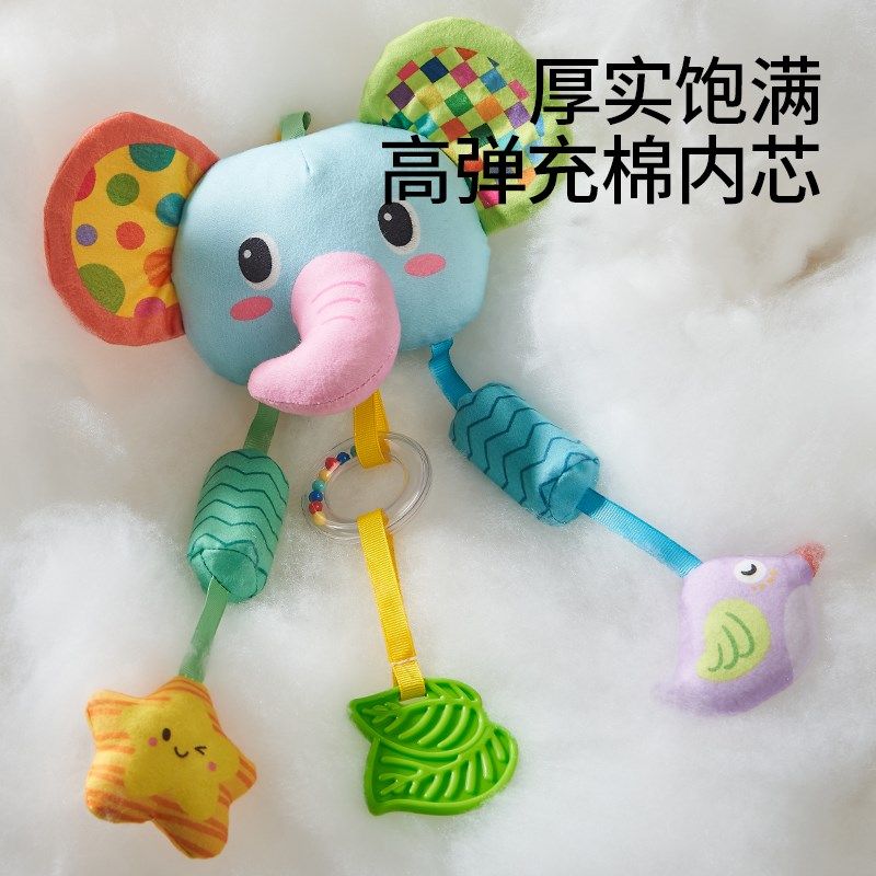 新生儿推车挂件摇铃婴儿车风铃宝宝车载床铃安抚挂饰安全座椅玩具,淘宝优惠券,粉丝福利购,淘宝优惠卷