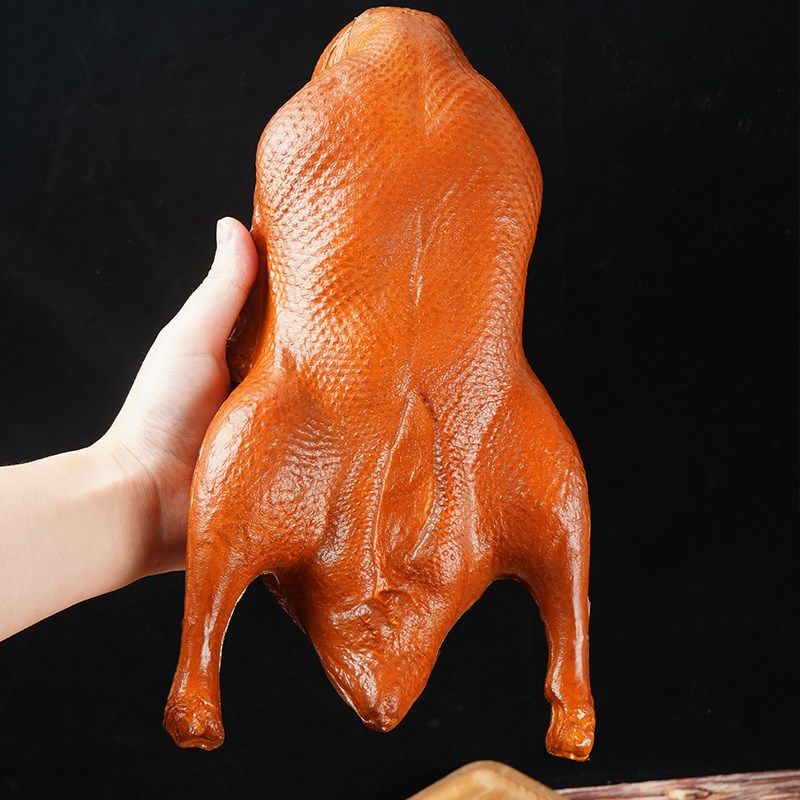 仿真烧鸡北京烤鸭模型食物烤鸡假菜模具摄影道具橱窗展示认知教具,淘宝优惠券,粉丝福利购,淘宝优惠卷