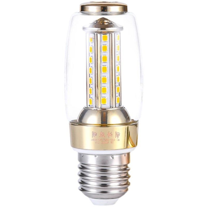 明炜Ra98全光谱护眼LED灯泡E14E27腊烛尖泡拉尾无频闪节能玉米灯,淘宝优惠券,粉丝福利购,淘宝优惠卷
