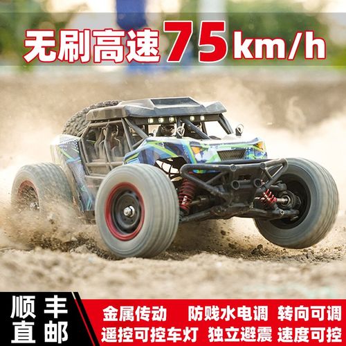 专业rc遥控车玩具成人四驱高速漂移越野攀爬大脚充电赛车男孩汽车 - 图0
