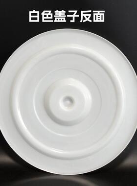 形加厚塑料大垃圾发酵桶水缸盖桶子圆大单买配套NSC水桶蓝色白色