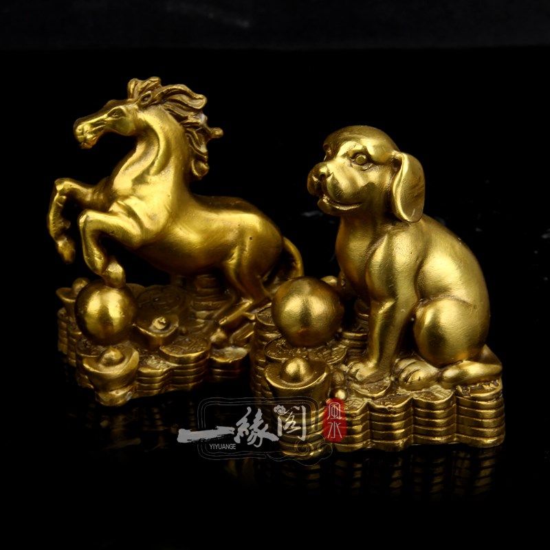 黄铜珠宝十二生肖属鼠牛虎属兔龙蛇马羊猴鸡狗猪,淘宝优惠券,粉丝福利购,淘宝优惠卷