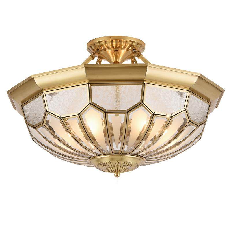 全铜吸顶灯卧室灯过道走廊阳台灯美式复古创意书房灯玄关门厅灯具,淘宝优惠券,粉丝福利购,淘宝优惠卷