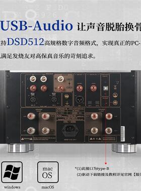 Winner/天逸AD-3PRO+甲类大功率发烧DSD解码HIFI全平衡合并功放机