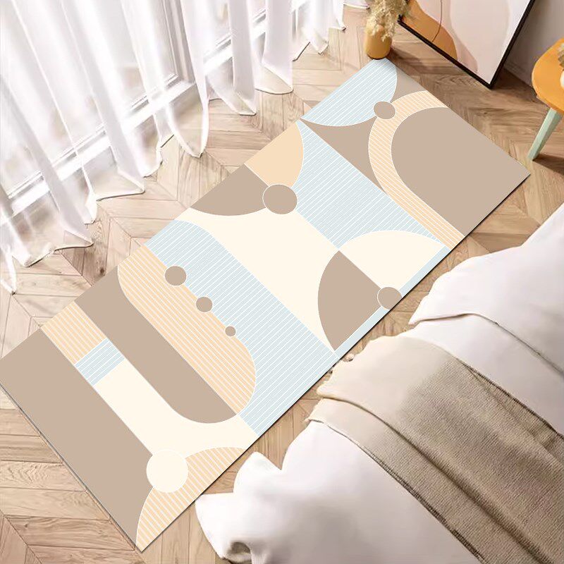 Bedside blanket wabi-sabi style bedroom study living room carpet non-slip anti-oil waterproof thickened balcony bay window bed front mat