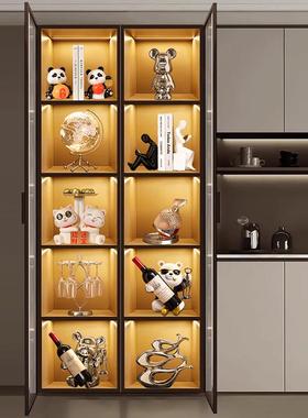 酒柜装饰品摆件轻奢高档客厅展示柜红酒架高端大气乔迁新居送礼物