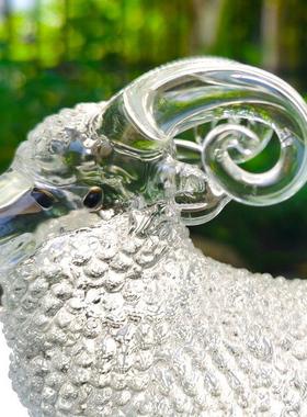 三阳开泰礼品 小摆件12生肖羊客厅装饰家居工艺摆设镇宅工艺品