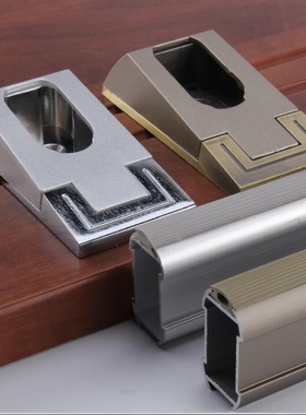 sfy同款挂衣杆铝合金衣通管衣柜加厚衣通挂衣杆铝材6米铝材