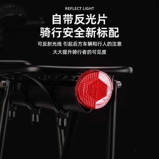 适用凤凰永久山地车后货架自行车座架行李架尾架学生书包车筐配件