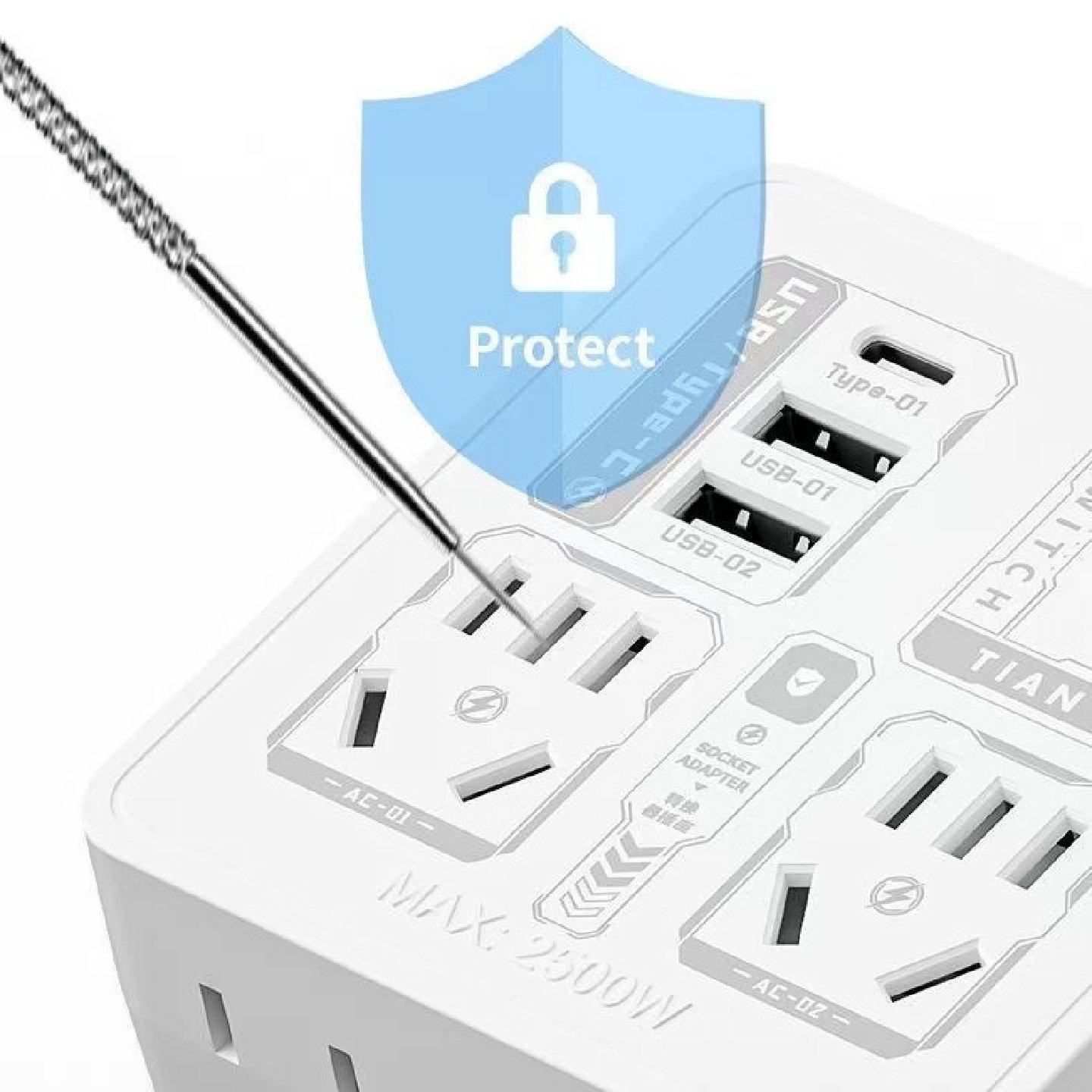 居家神器国标86家用插座转换器多功能多孔带USB充电插座面板,淘宝优惠券,粉丝福利购,淘宝优惠卷