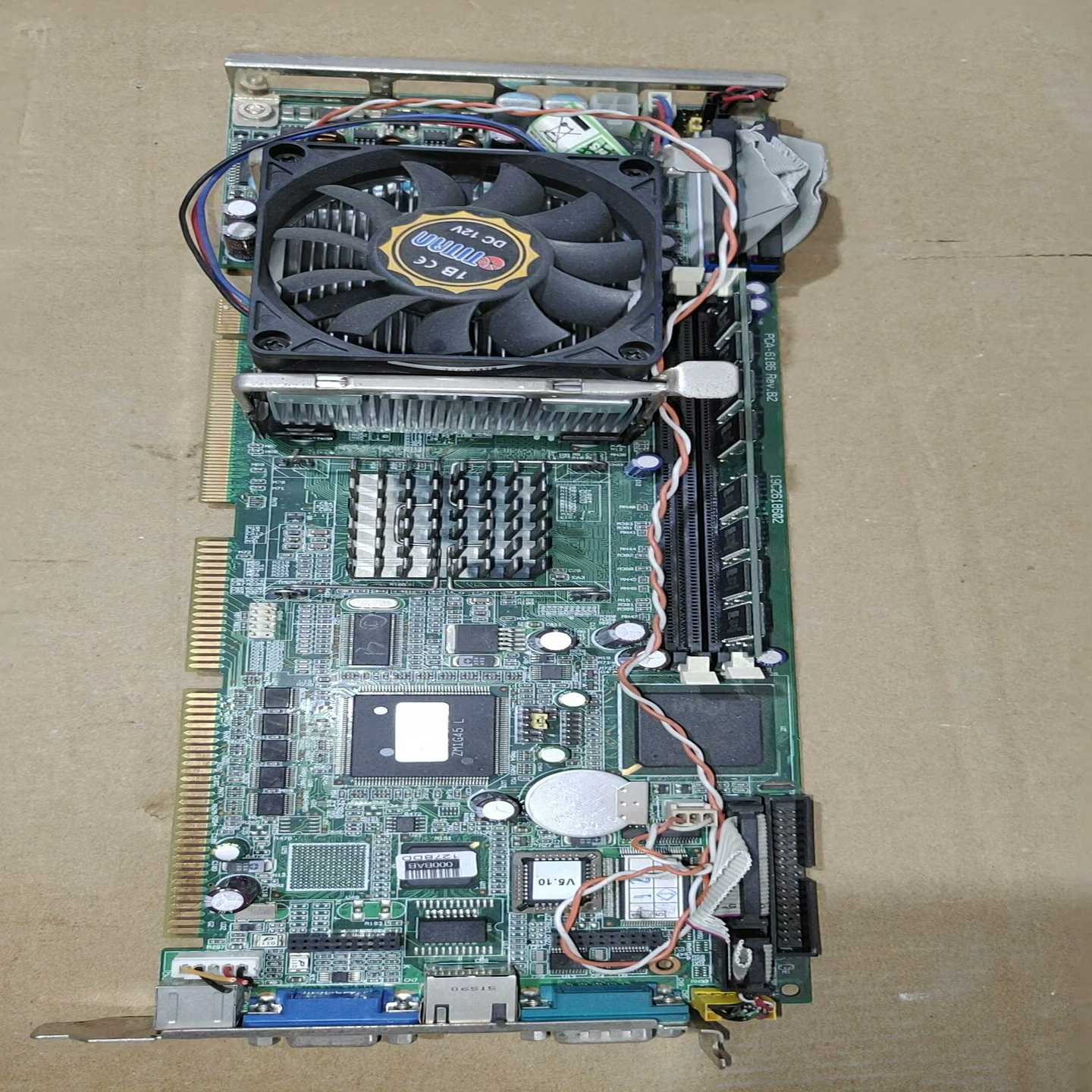 研华工控机主板PCA-6186Rev.B2双网口,原询价 - 图0