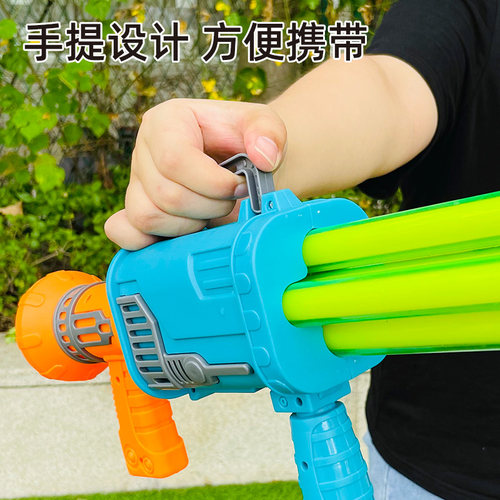 水枪儿童玩具喷水漂流抽拉式呲泚水炮枪打水仗神器成人戏玩水装备-图3